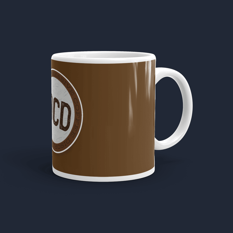 Obsessive Coffee Disorder Personalised Coffee Mug