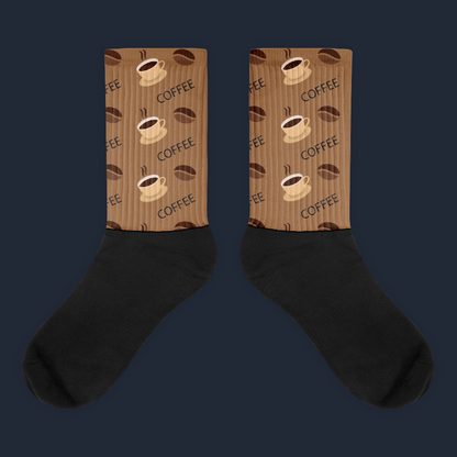 Coffee Sublimated Socks