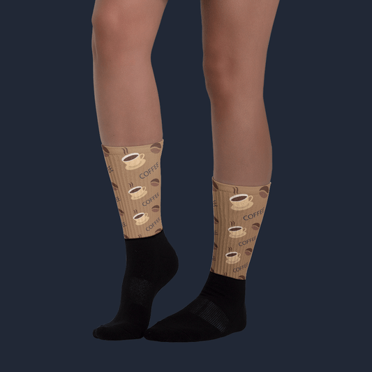Coffee Sublimated Socks