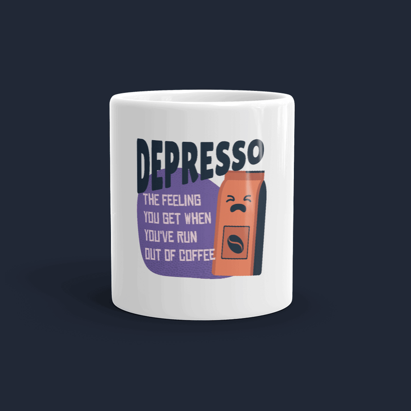Depresso Customized Coffee Mug 