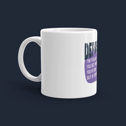 Depresso Coffee Mug Cute 