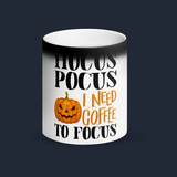 Hocus Pocus I need Coffee to Focus Magic Customized Coffee Mug