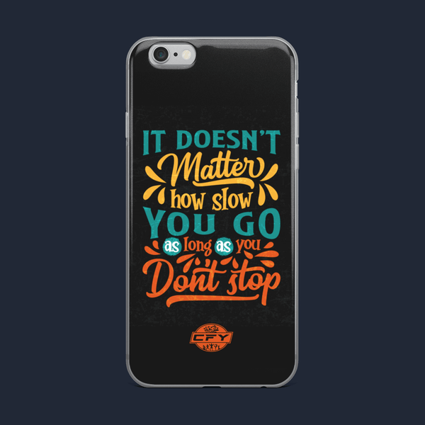 Don't Stop iPhone Cases