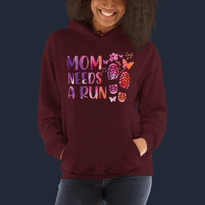 Mom Needs A Run Hoodie