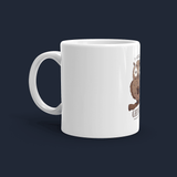 Powered by Caffeine Personalised Coffee Mug