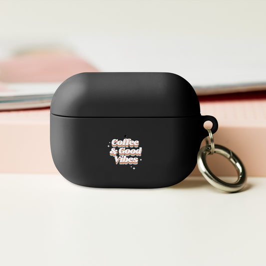 Coffee & Good Vibes AirPods case