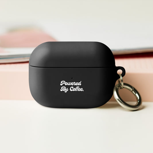 Powered By Coffee AirPods case (White)