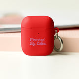 Powered By Coffee AirPods case (Pink)