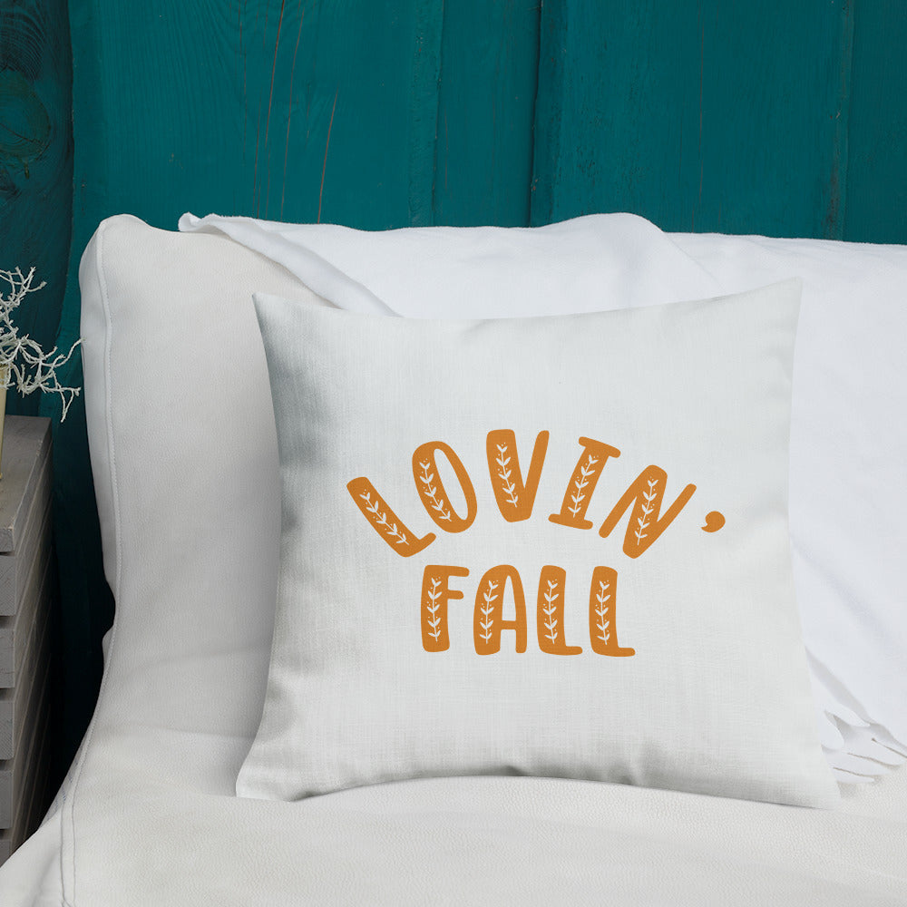 Lovin' Fall Premium Pillow