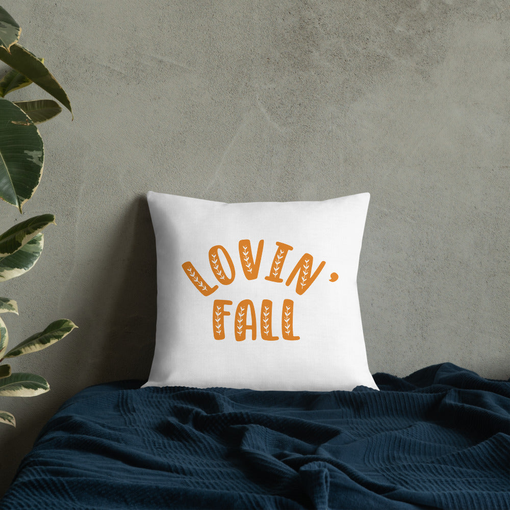 Lovin' Fall Premium Pillow