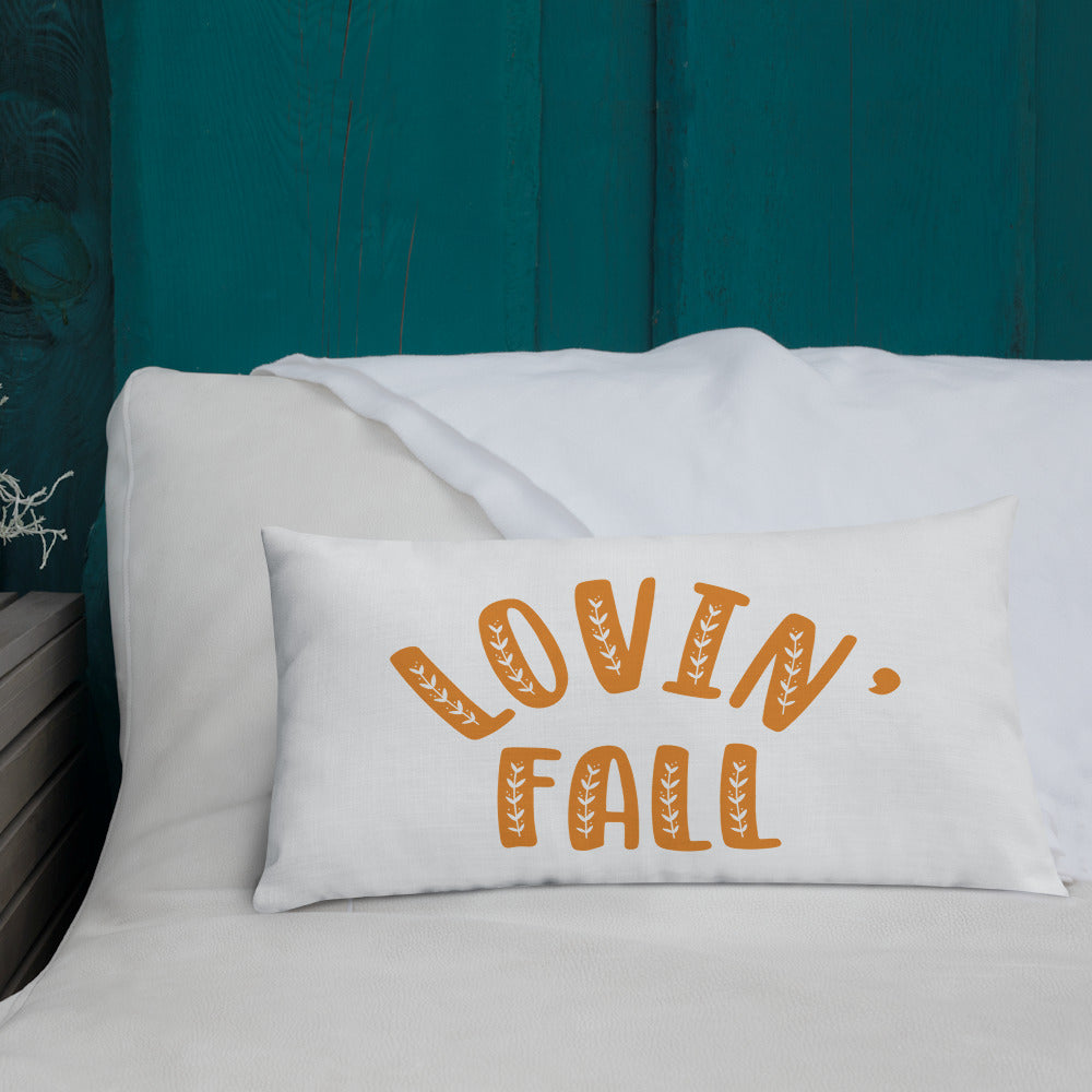 Lovin' Fall Premium Pillow