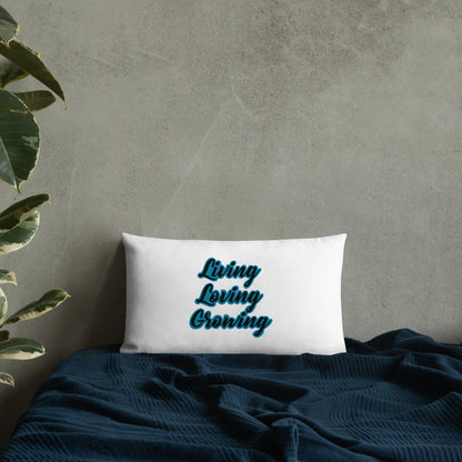 Living Loving Growing Premium Pillow