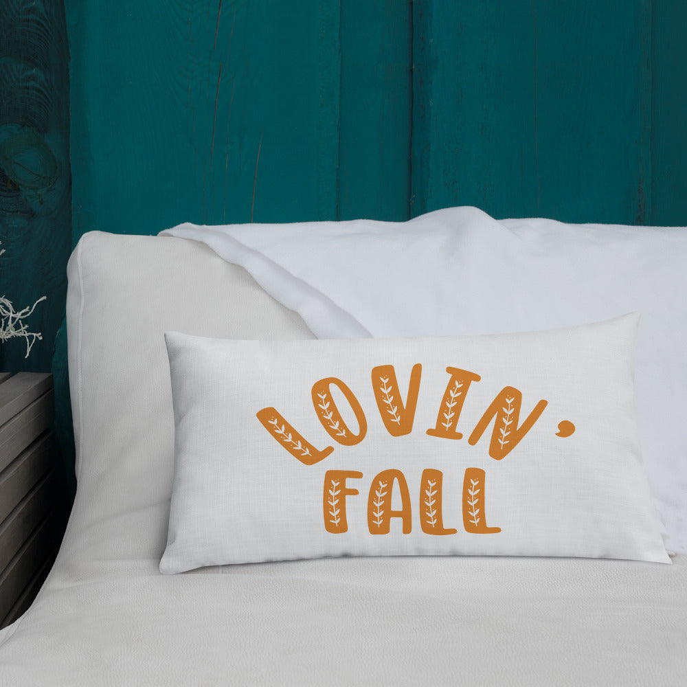 Lovin' Fall Premium Pillow