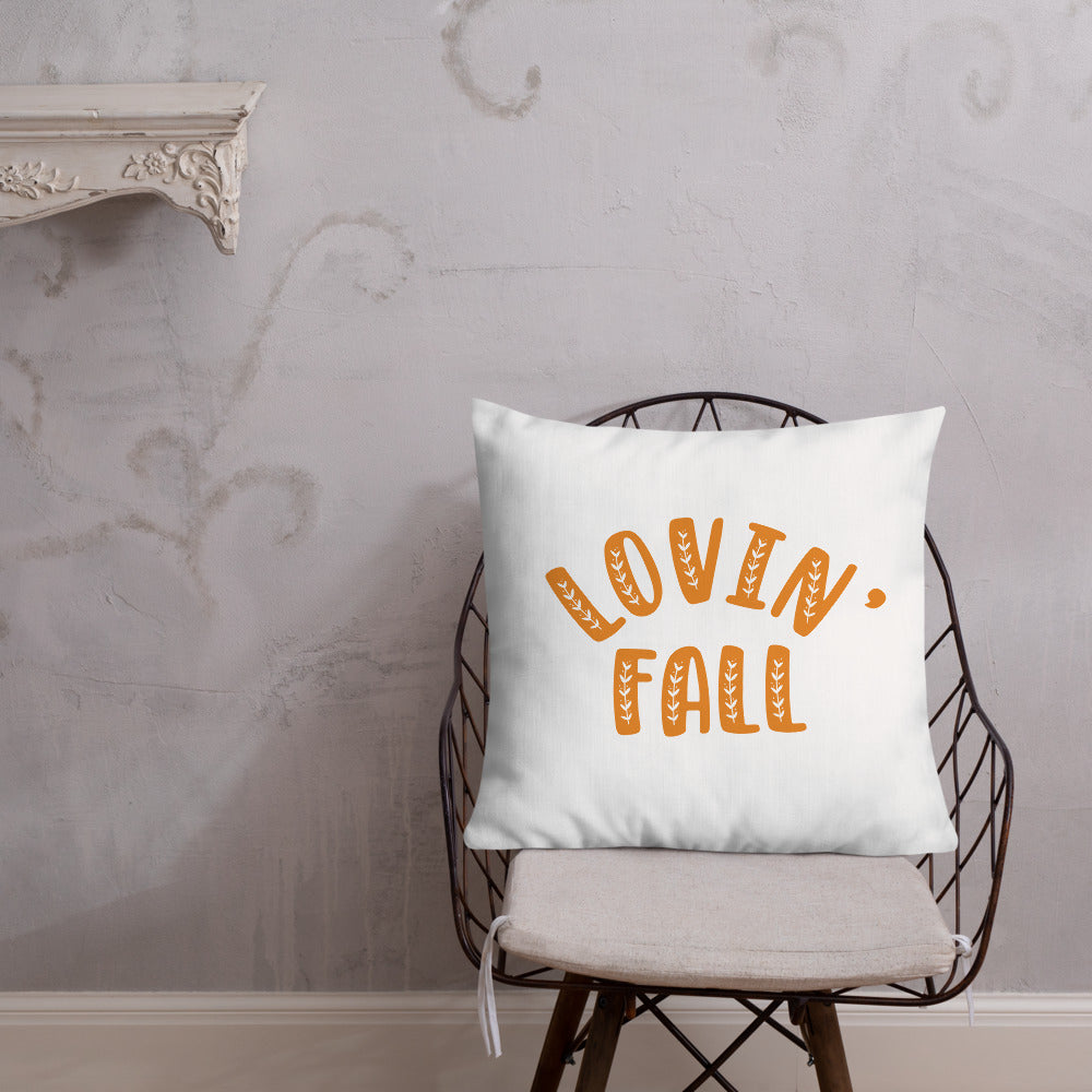 Lovin' Fall Premium Pillow