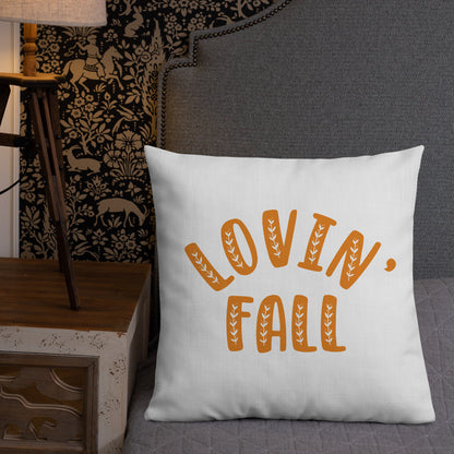 Lovin' Fall Premium Pillow