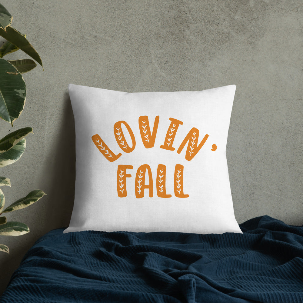 Lovin' Fall Premium Pillow