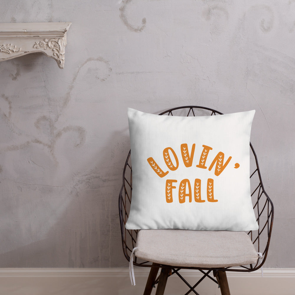 Lovin' Fall Premium Pillow
