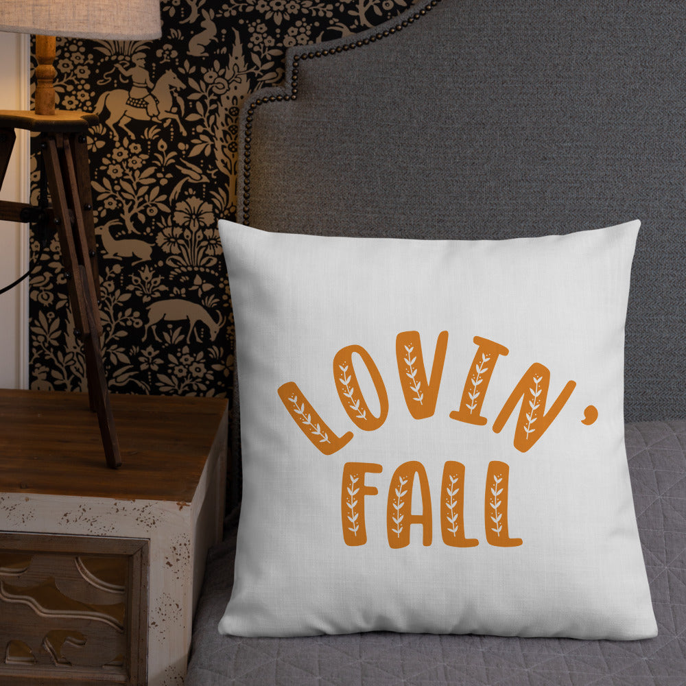 Lovin' Fall Premium Pillow