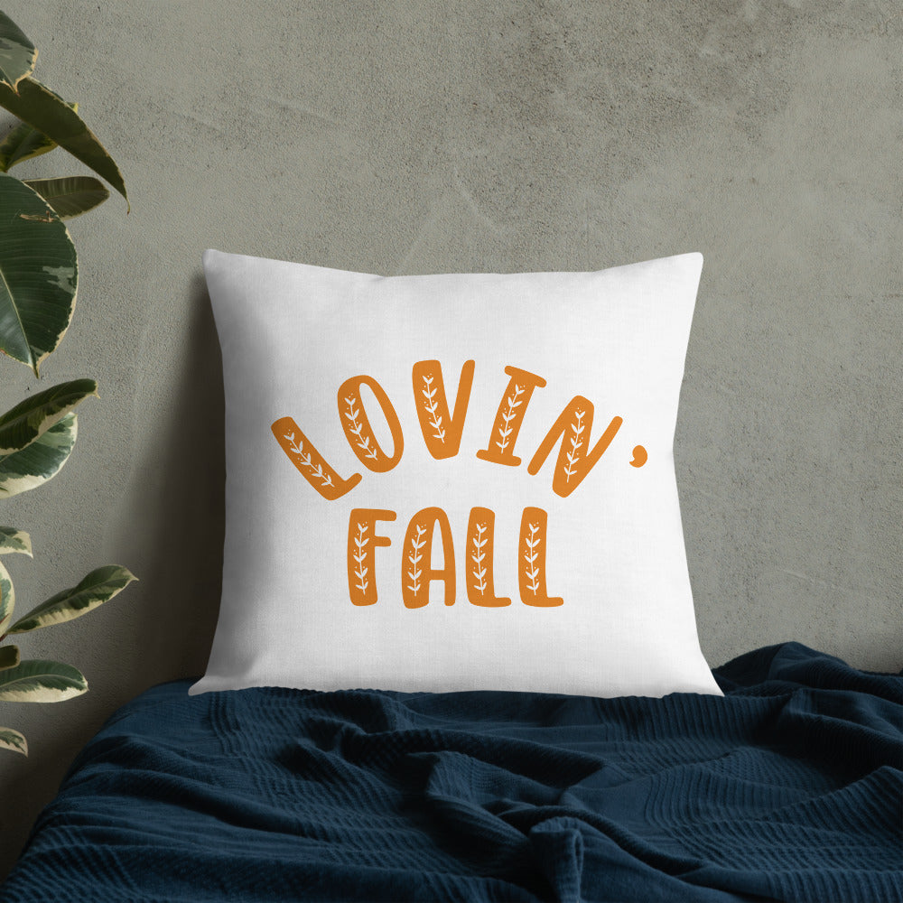 Lovin' Fall Premium Pillow