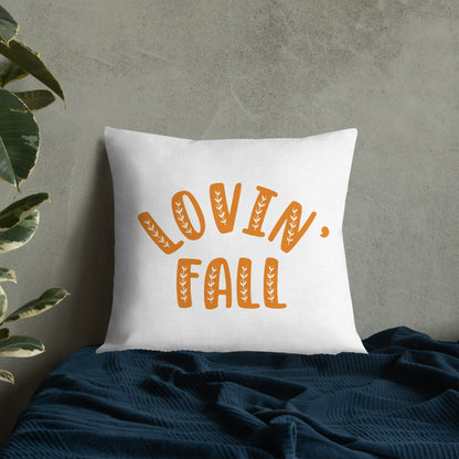 Lovin' Fall Premium Pillow