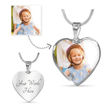 Customizable Heart Necklace