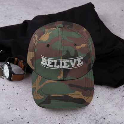 Believe Dad hat