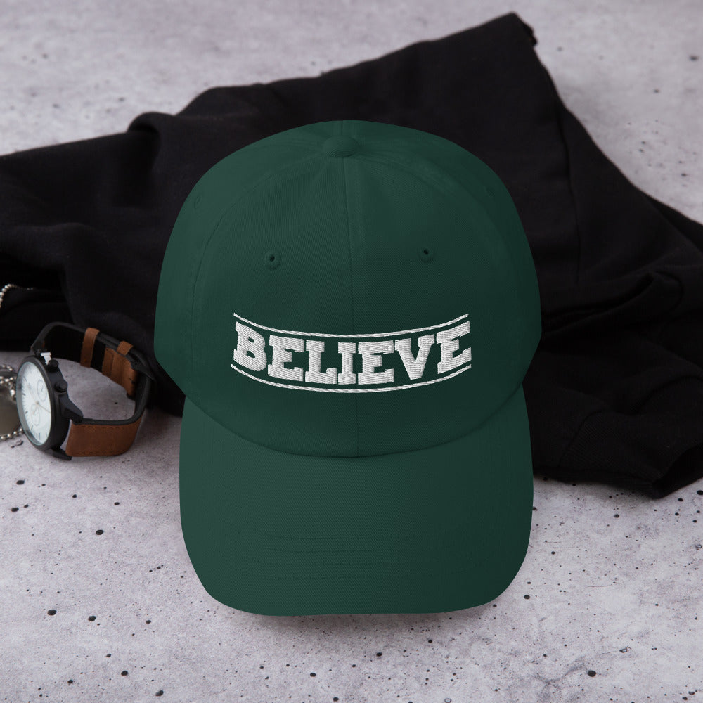 Believe Dad hat