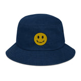 CFY Smiley Denim bucket hat