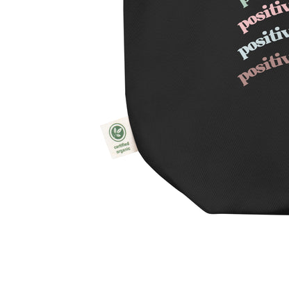 Positivity Changes Everything Eco Tote Bag (Rainbow)