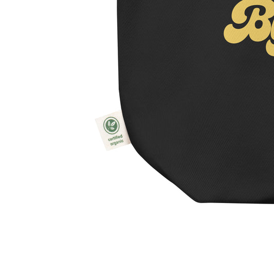 Powered By Coffee Eco Tote Bag (Yellow)