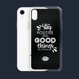 Stay Positive iPhone Cases