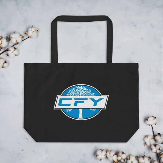 Large organic tote bag