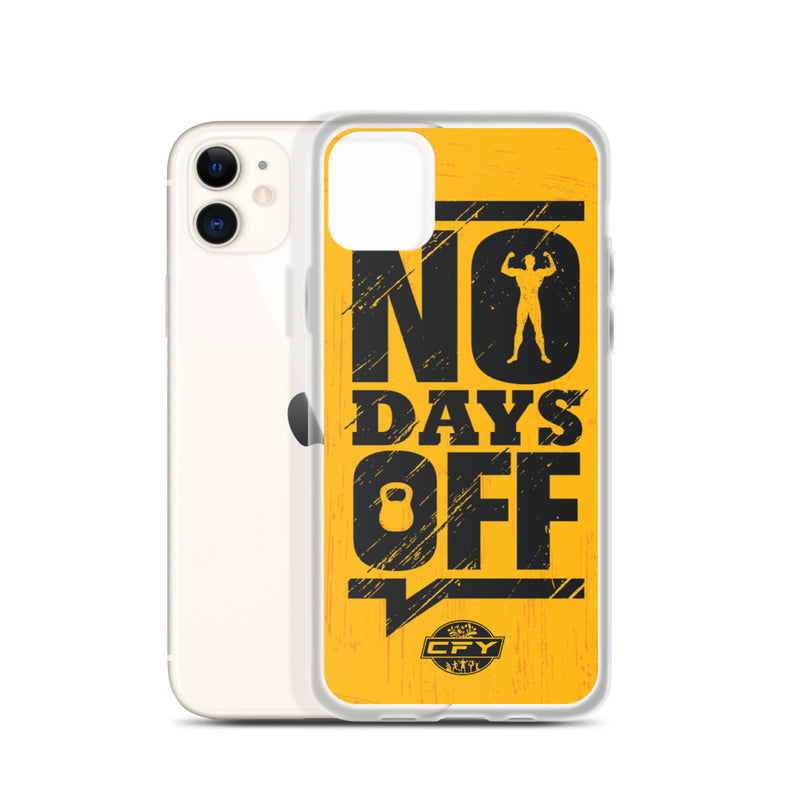 No Days Off iPhone Case Best