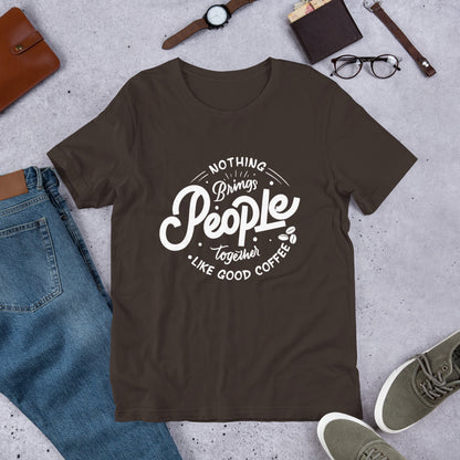 Good Coffee Unisex Funny Coffee Shirts