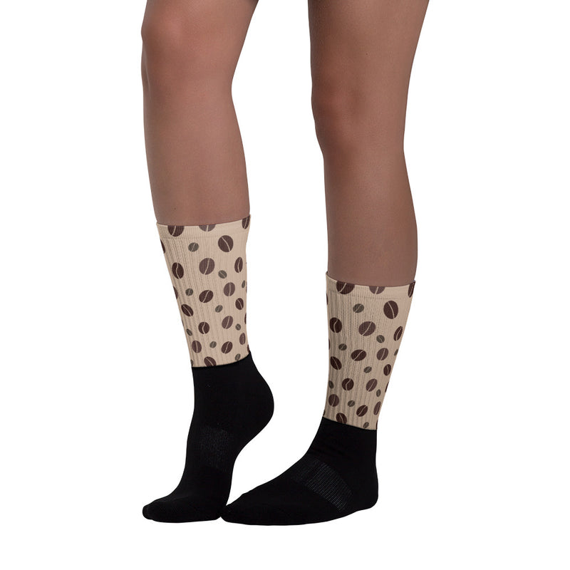 Coffee Beans Sublimated Socks