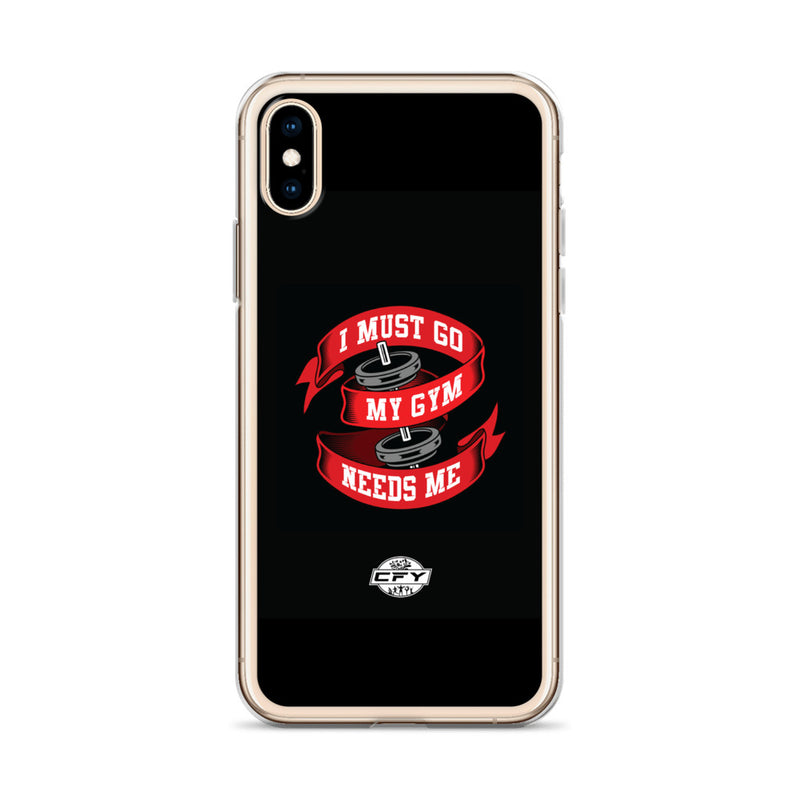 I Must Go, My Gym Needs Me iPhone Case 8 Plus