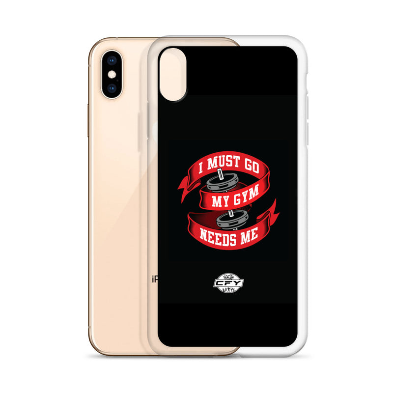 I Must Go, My Gym Needs Me iPhone Case 8