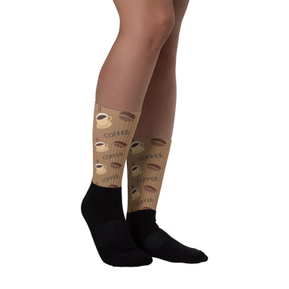 Coffee Sublimated Socks