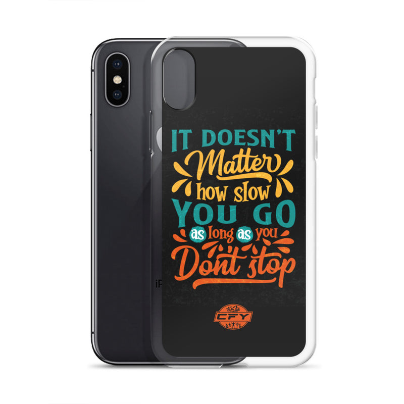 Don't Stop iPhone Case 8