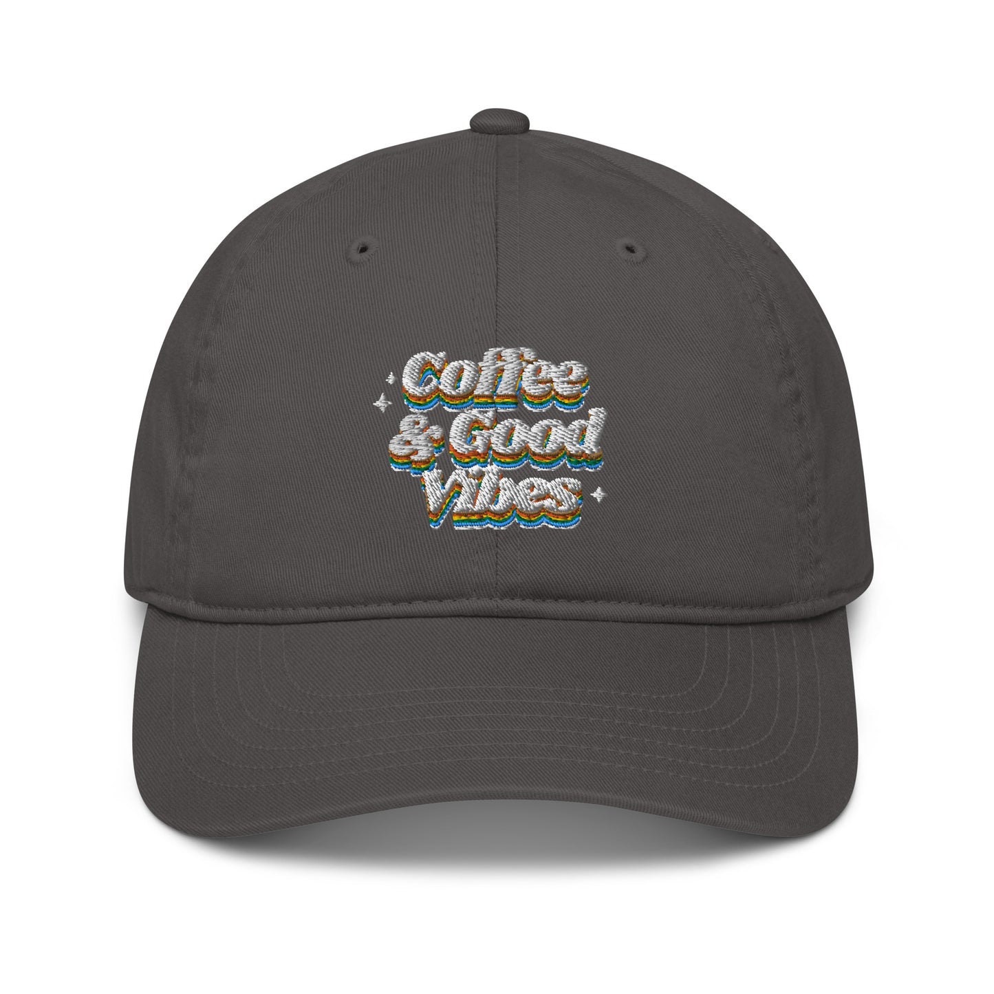 Coffee & Good Vibes Organic dad hat