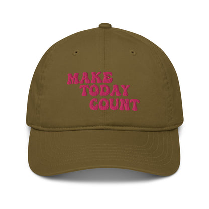 Make Today Count Organic dad hat