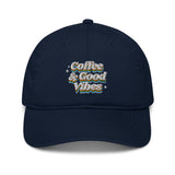 Coffee & Good Vibes Organic dad hat