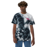 Make Today Count Oversized tie-dye t-shirt