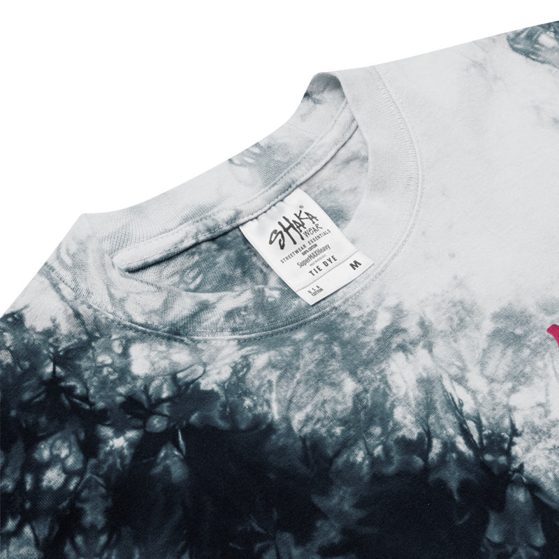 Make Today Count Oversized tie-dye t-shirt
