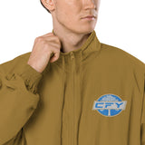 CFY Recycled tracksuit jacket (white)