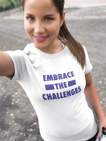 Embrace The Challenges Unisex organic cotton t-shirt