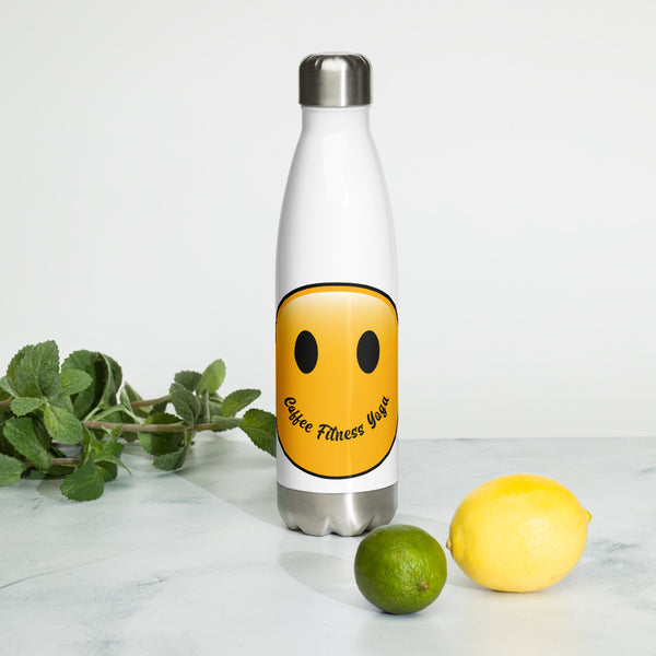 CFY Smiley Stainless Steel Water Bottle