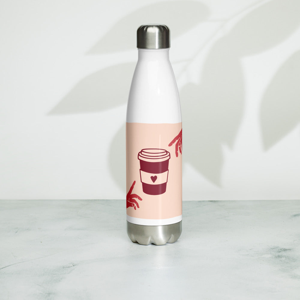 Coffee Stainless Steel Water Bottle
