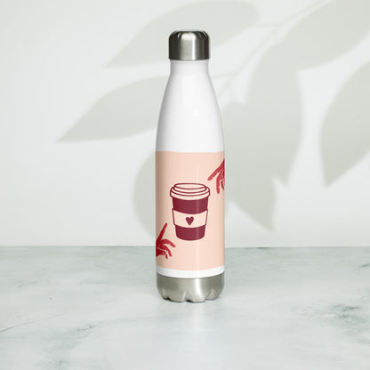Coffee Stainless Steel Water Bottle