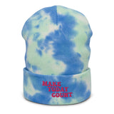 Make Today Count Tie-dye beanie